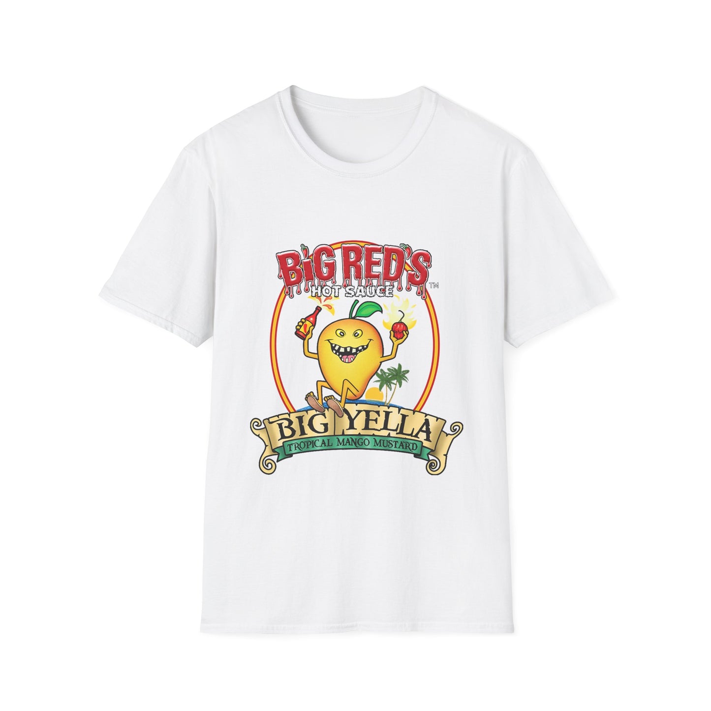 Big Yella T-Shirt - Big Reds Hot Sauce