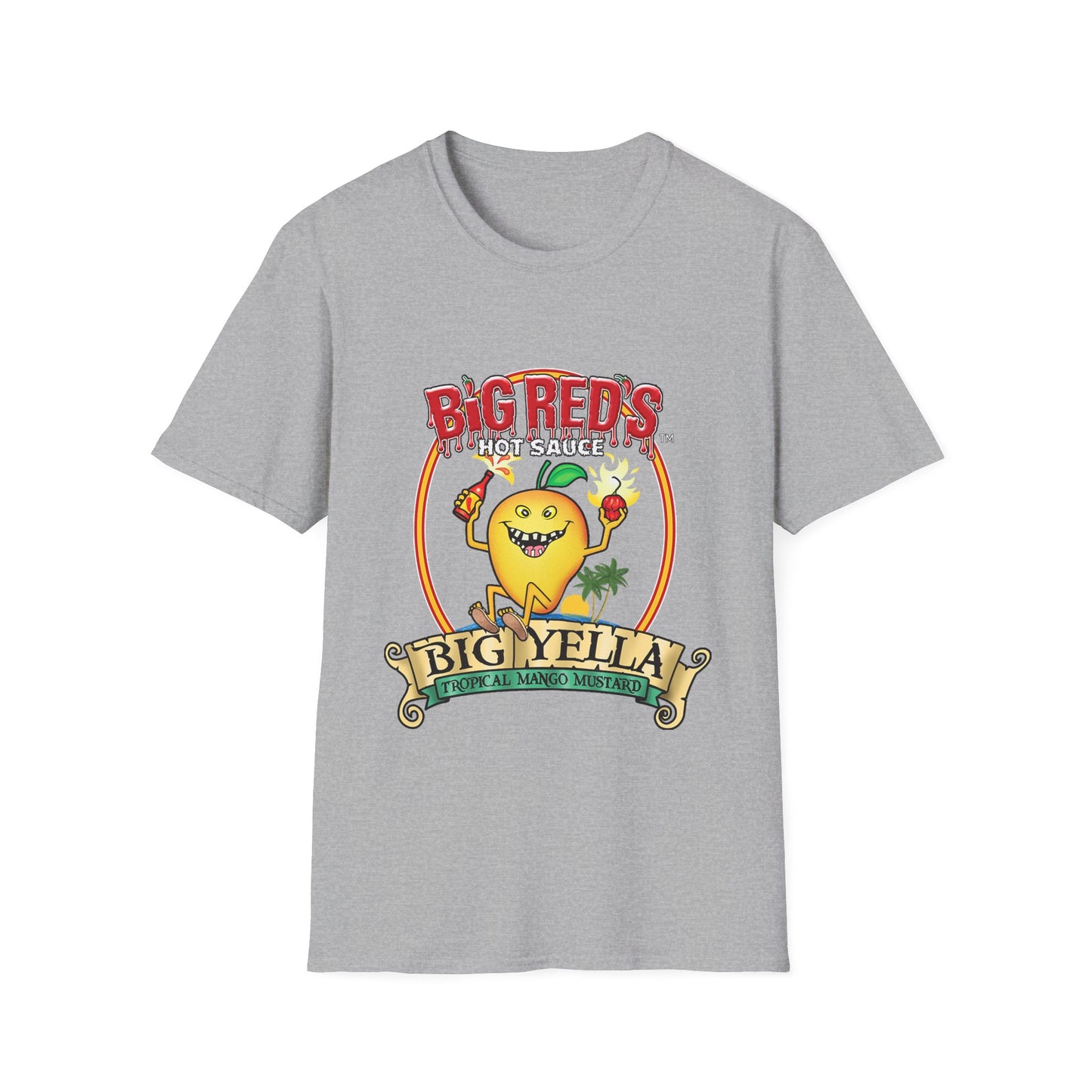 Big Yella T-Shirt - Big Reds Hot Sauce