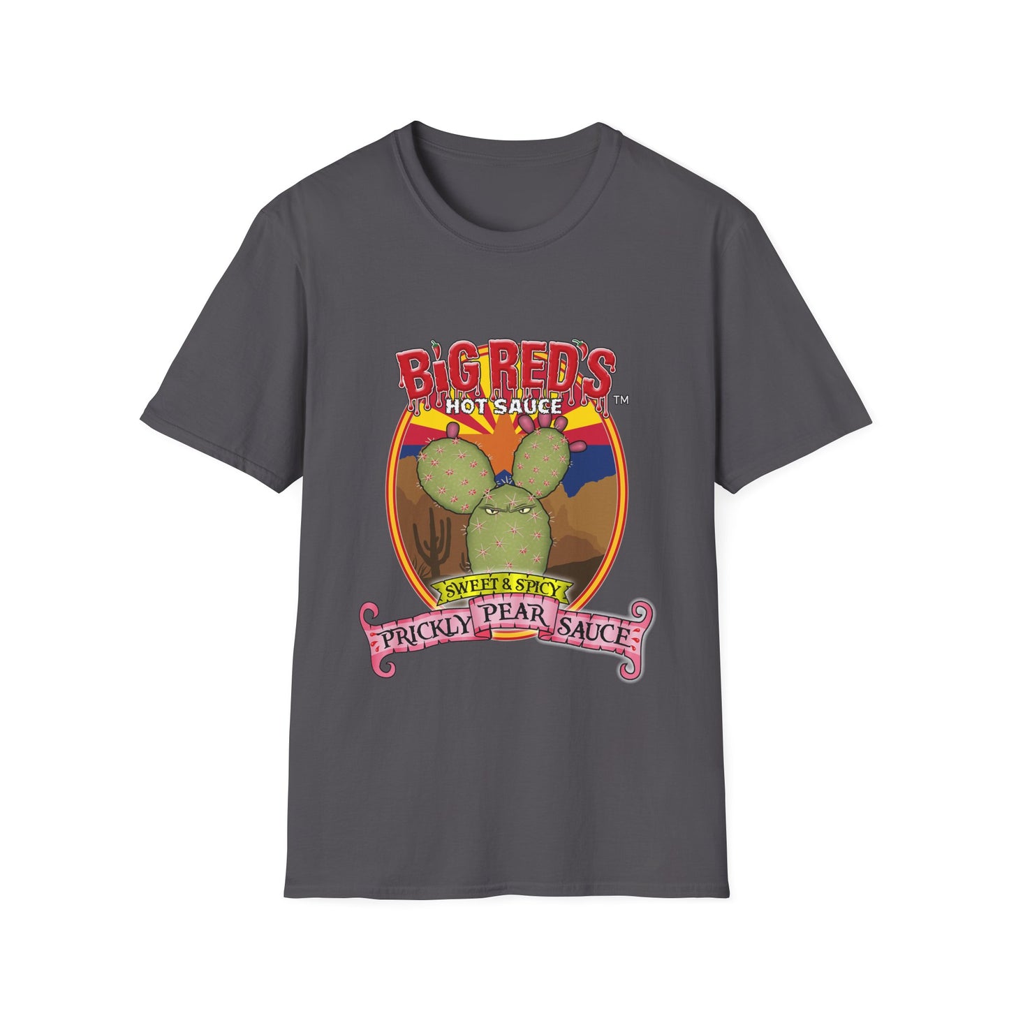 Prickly Pear T-shirt - Big Reds Hot Sauce
