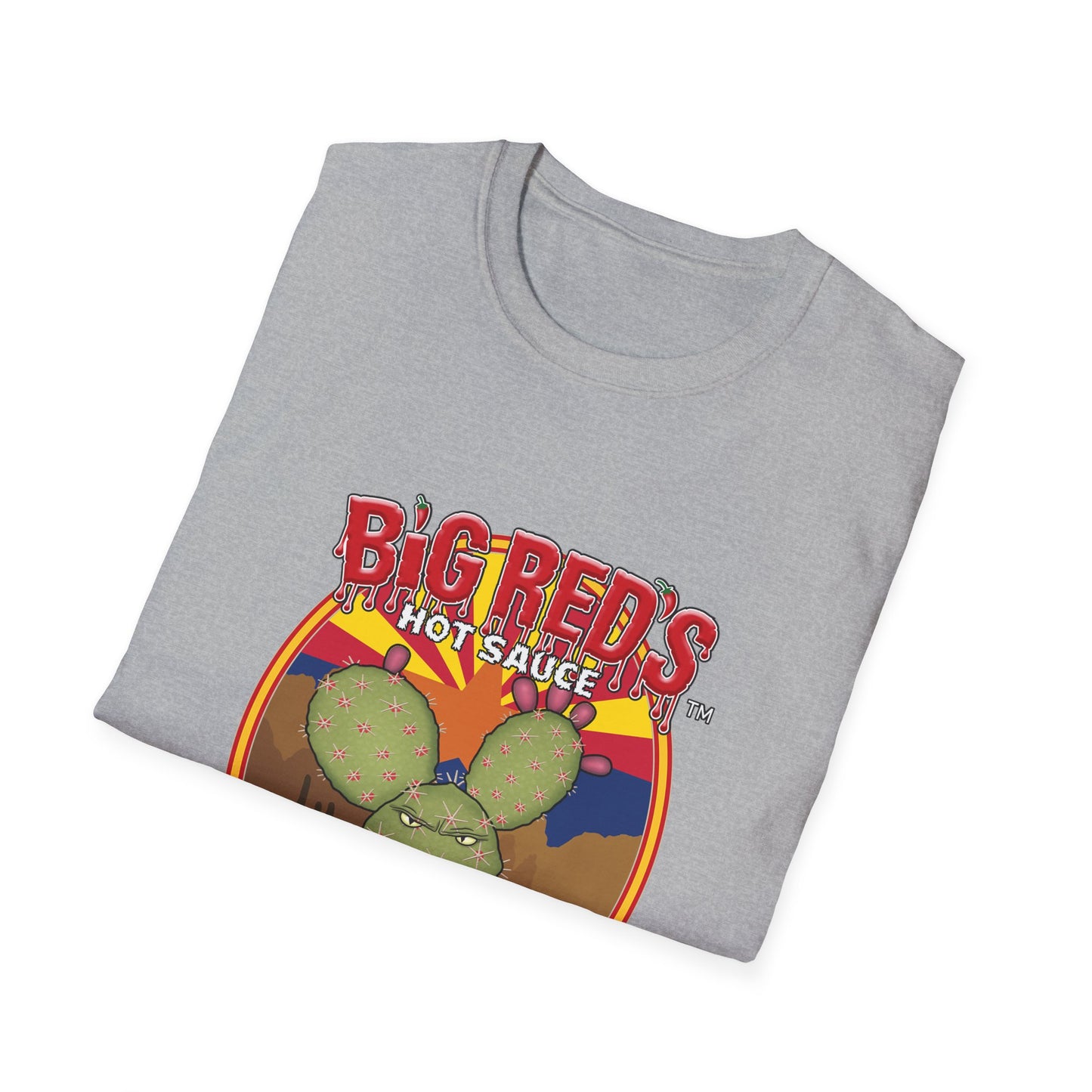 Prickly Pear T-shirt - Big Reds Hot Sauce