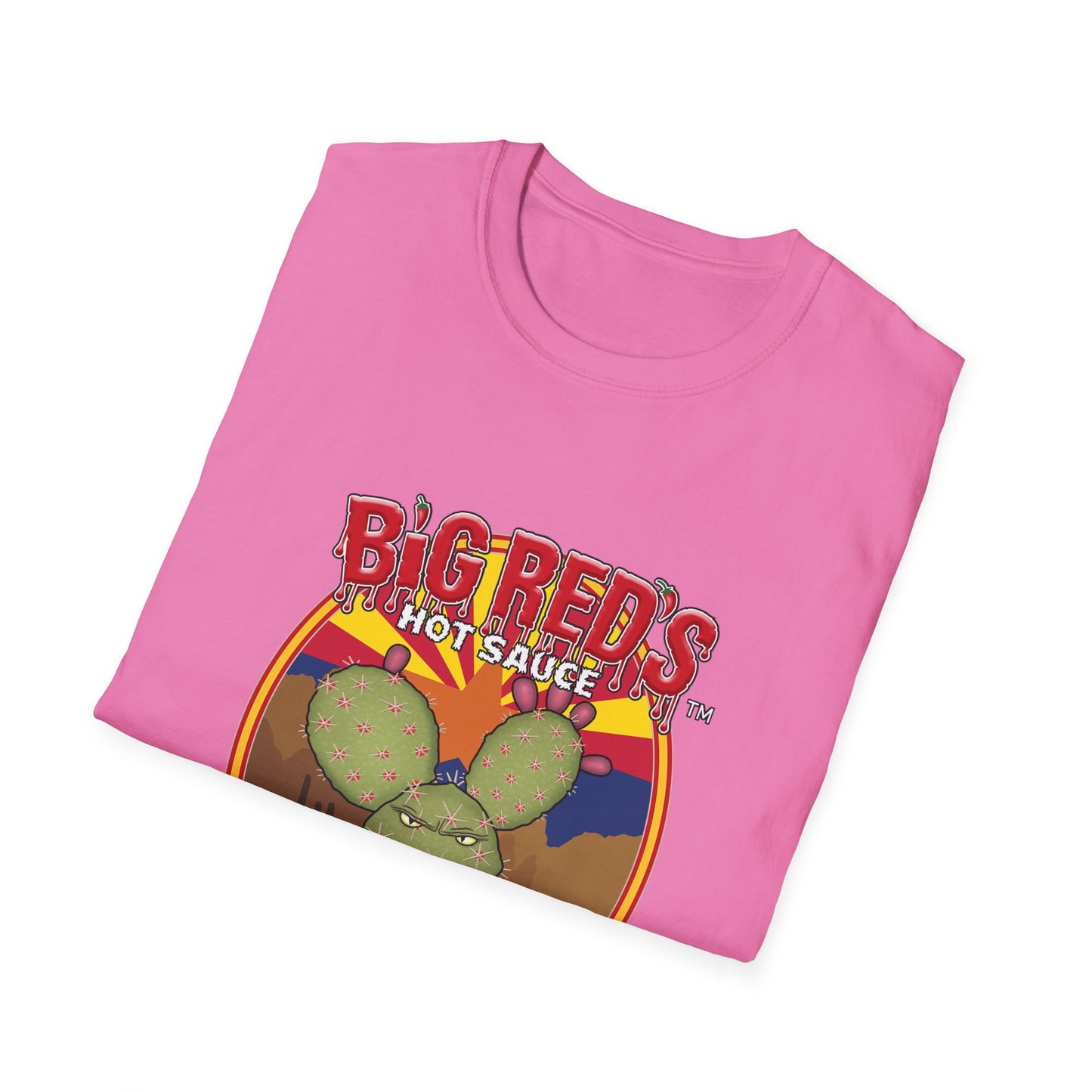 Prickly Pear T-shirt - Big Reds Hot Sauce