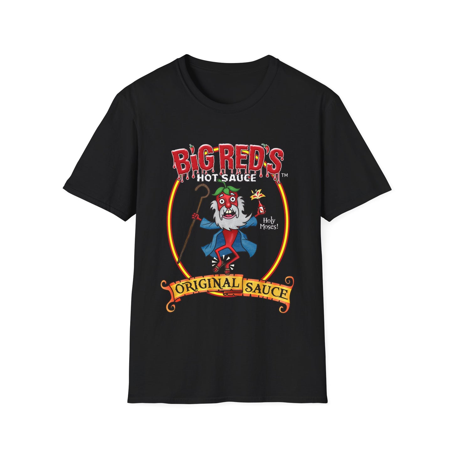 Big Red's Original T-Shirt - Big Reds Hot Sauce