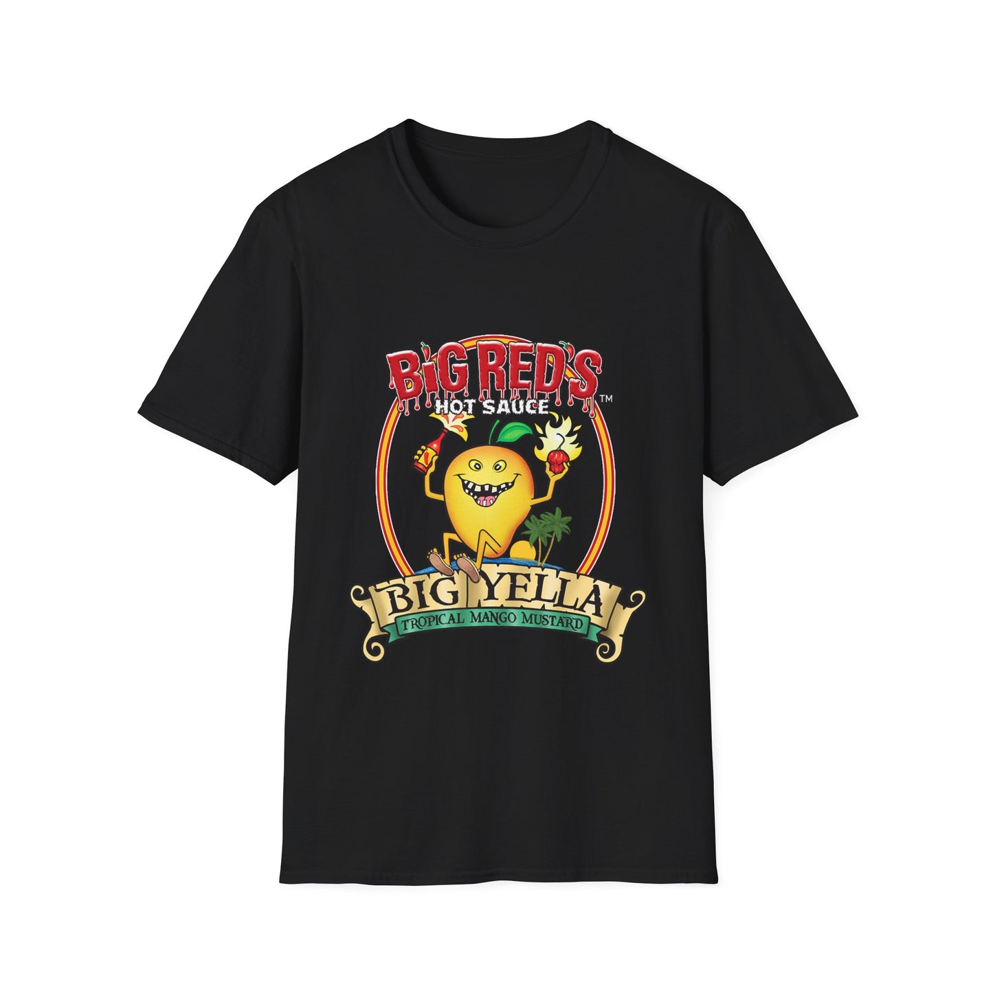 Big Yella T-Shirt - Big Reds Hot Sauce