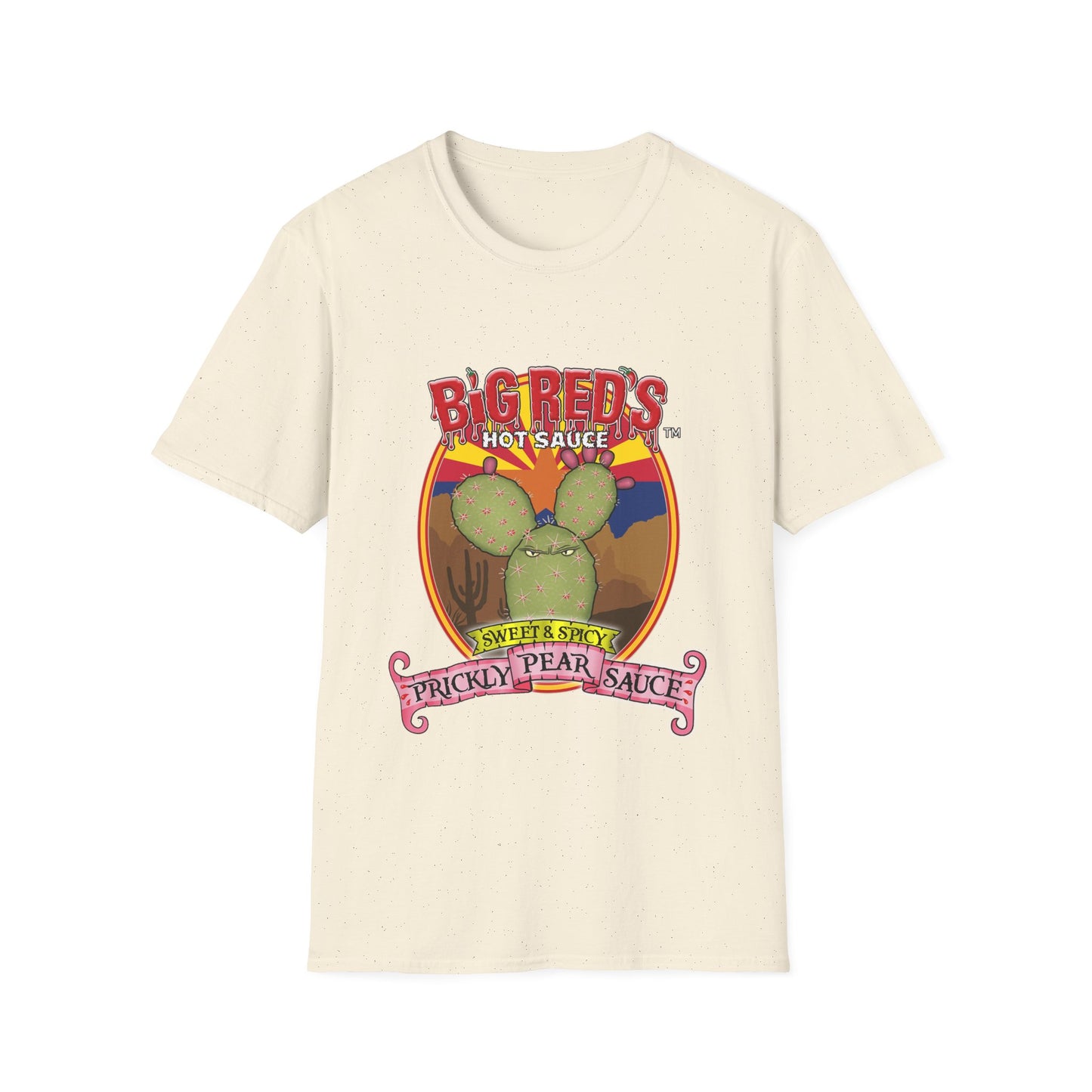 Prickly Pear T-shirt - Big Reds Hot Sauce
