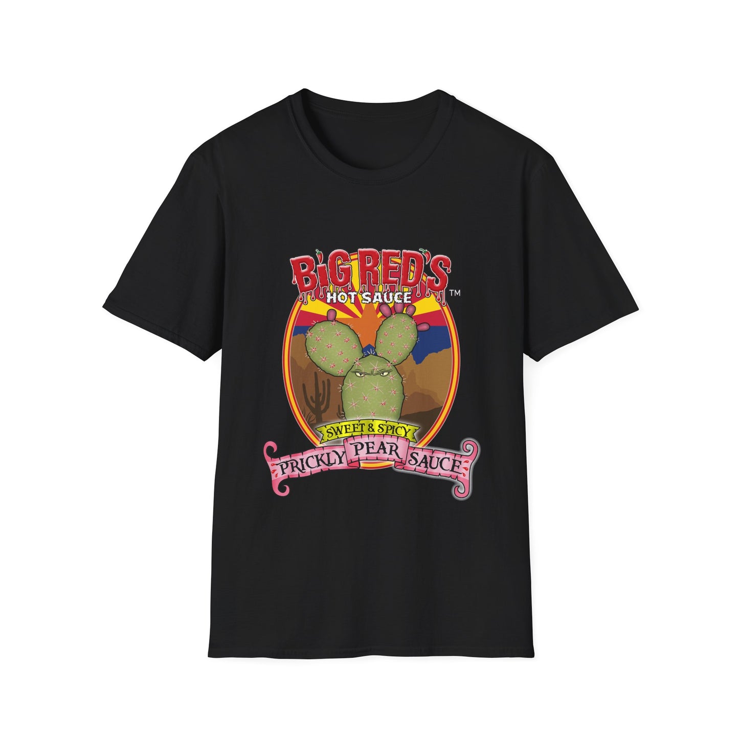 Prickly Pear T-shirt - Big Reds Hot Sauce