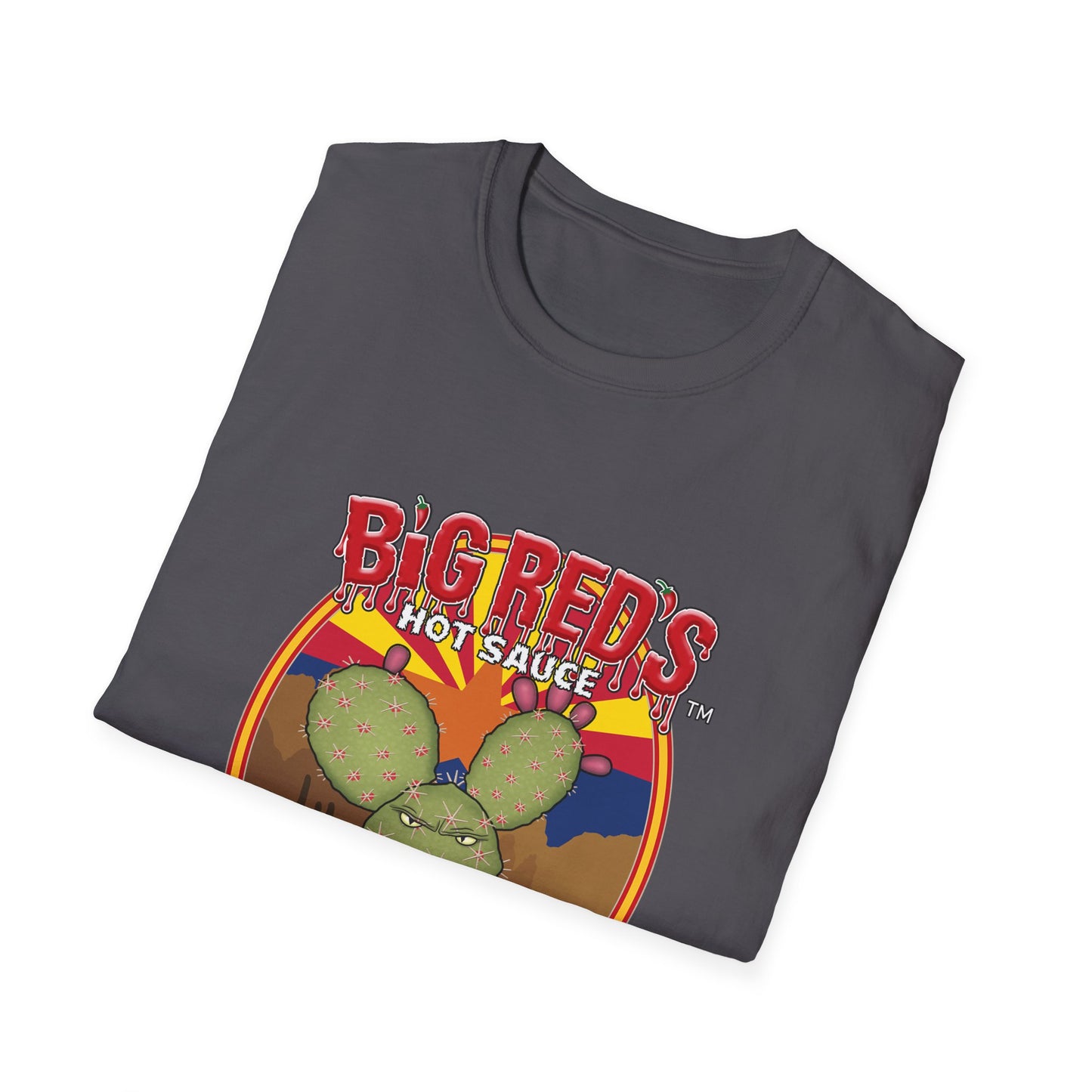 Prickly Pear T-shirt - Big Reds Hot Sauce