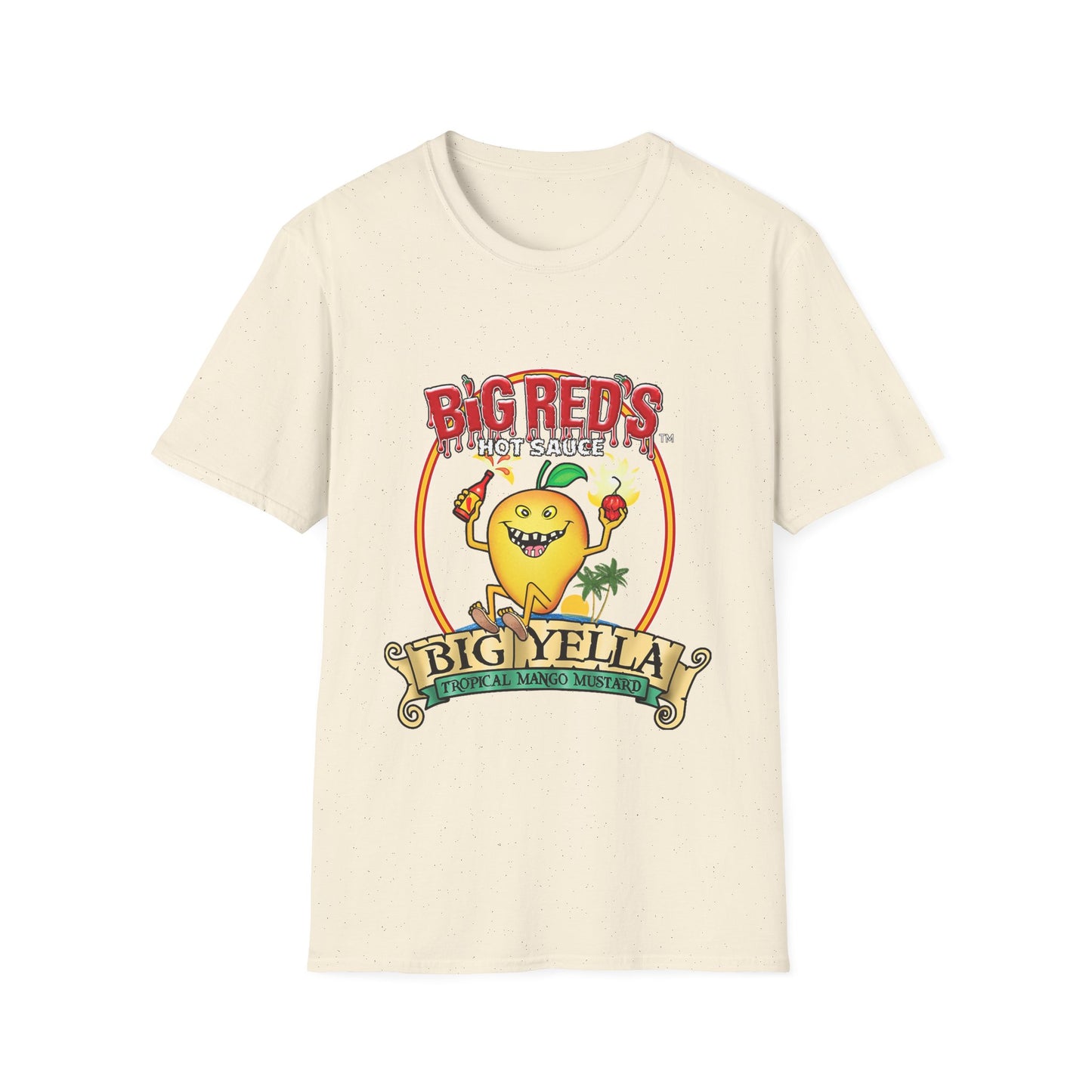 Big Yella T-Shirt - Big Reds Hot Sauce