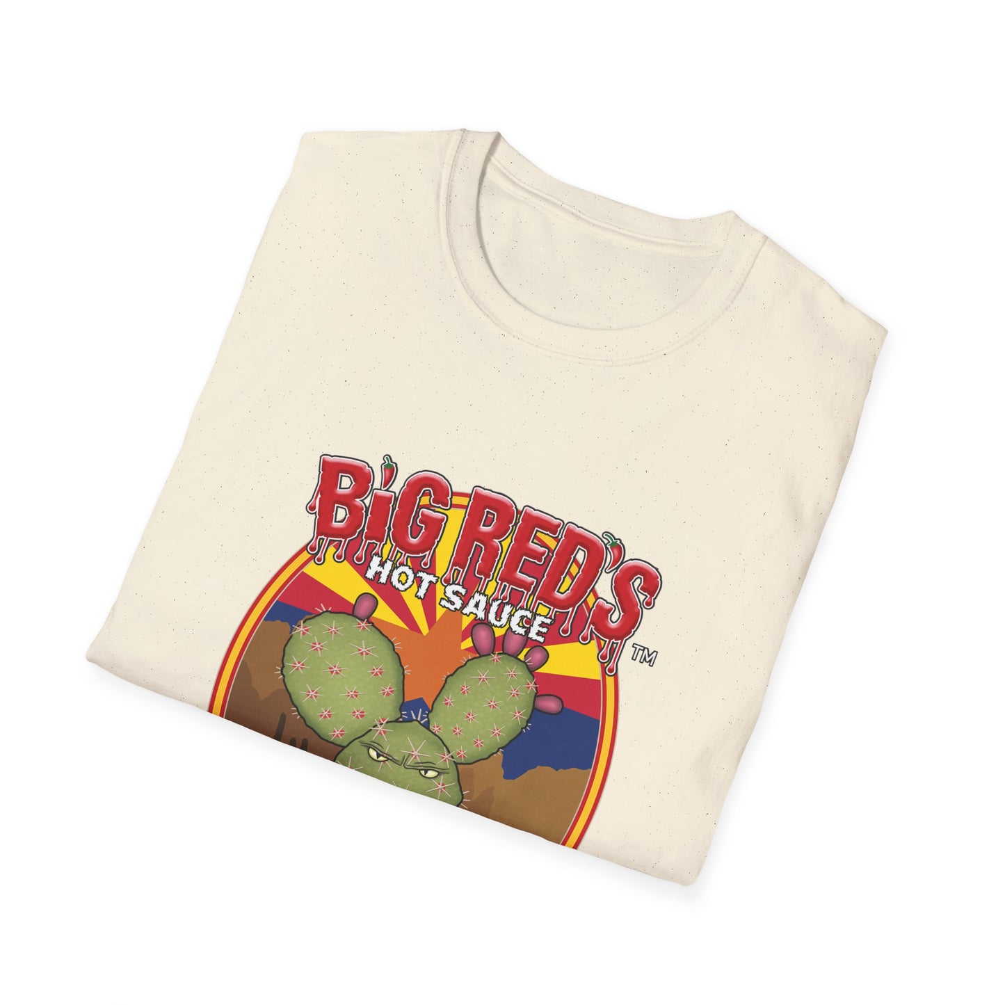 Prickly Pear T-shirt - Big Reds Hot Sauce