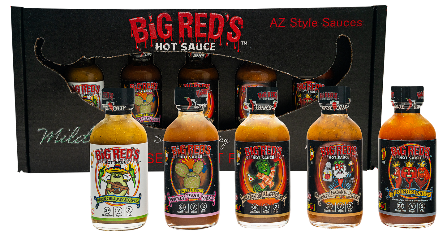 Desert Heat Pack - Big Reds Hot Sauce