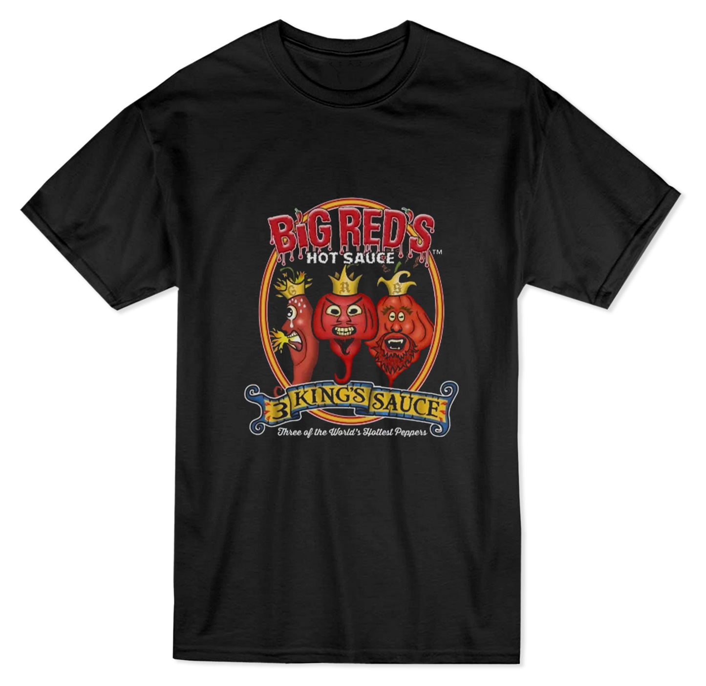 3 Kings T-shirt - Big Reds Hot Sauce