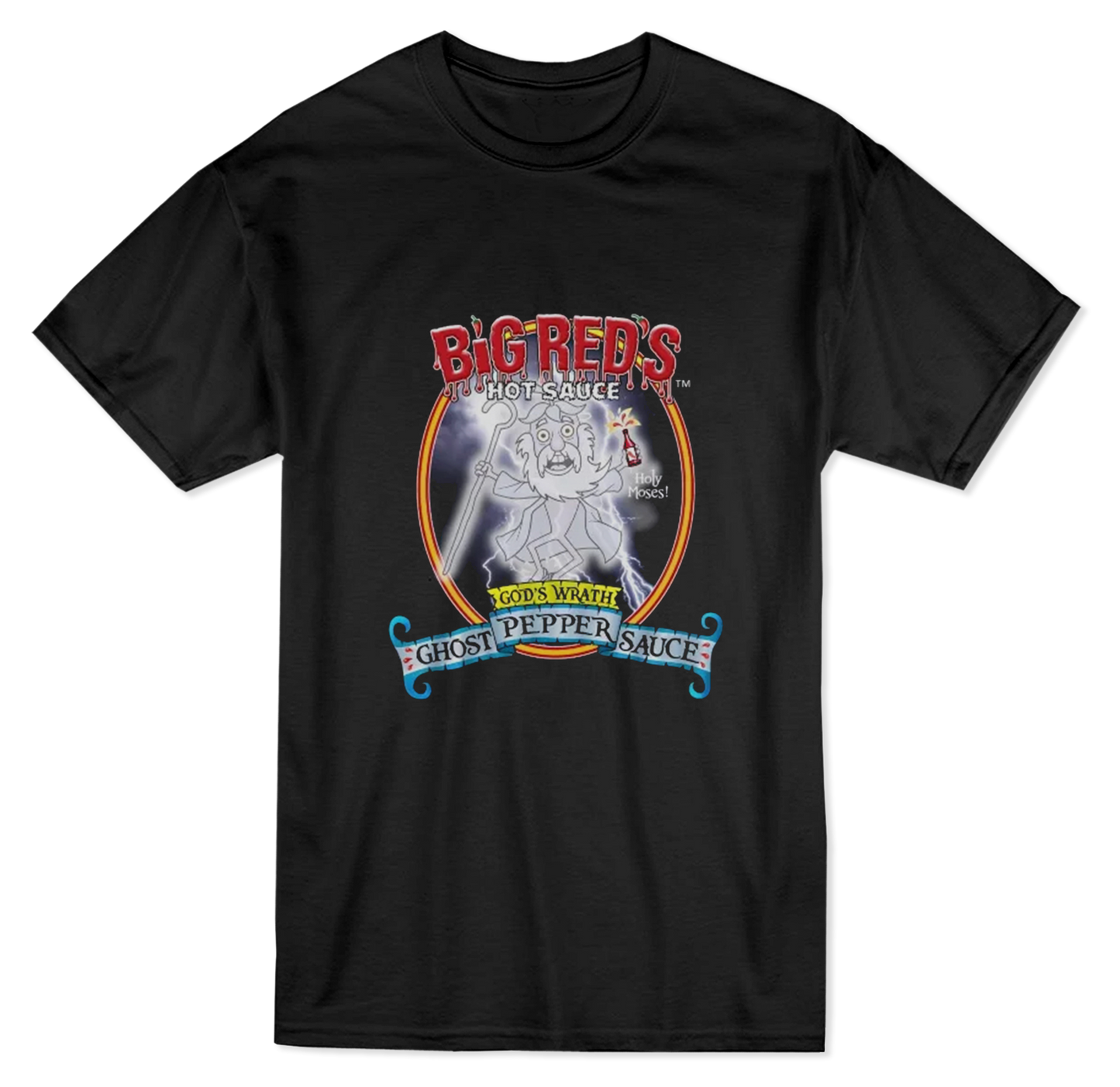 God's Wrath T-shirt - Big Reds Hot Sauce