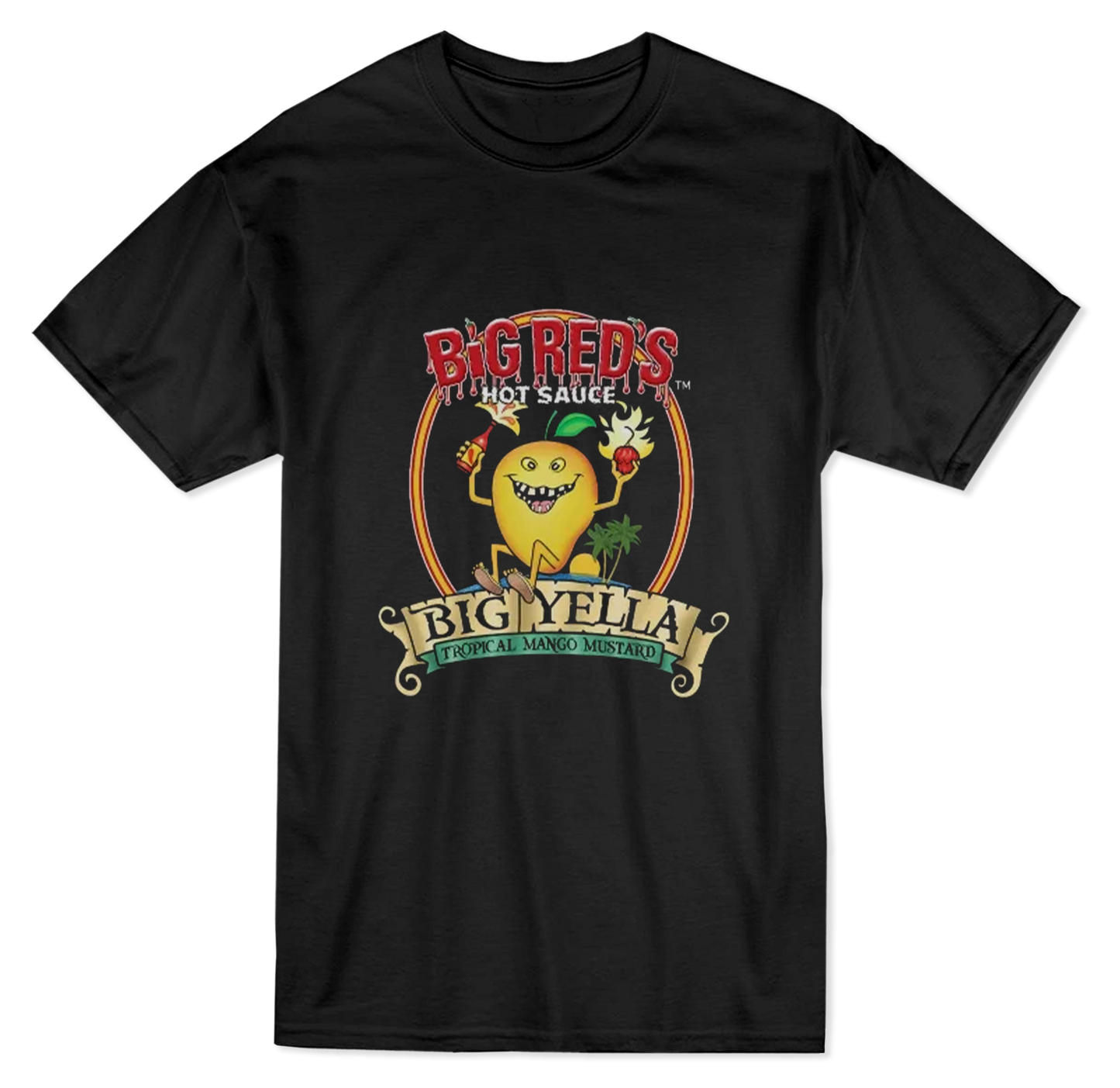 Big Yella T-shirt - Big Reds Hot Sauce