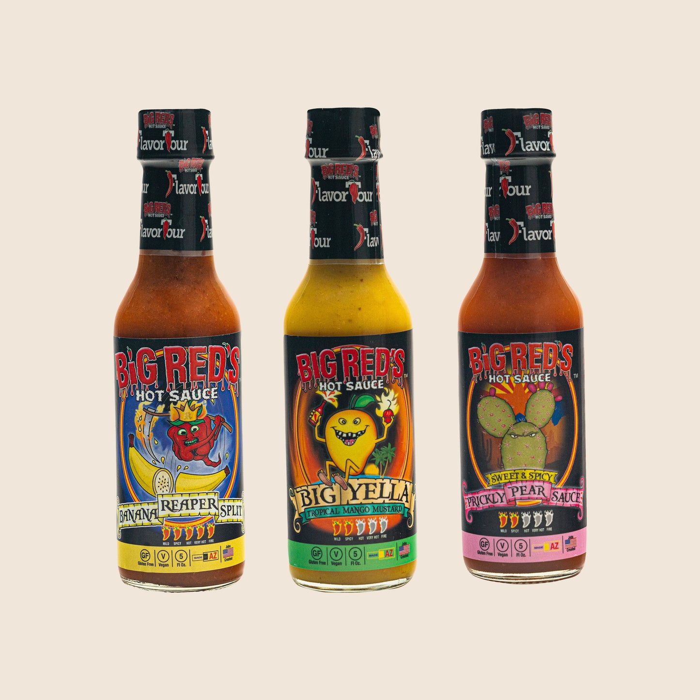 Sweet Heat Pack - Big Reds Hot Sauce