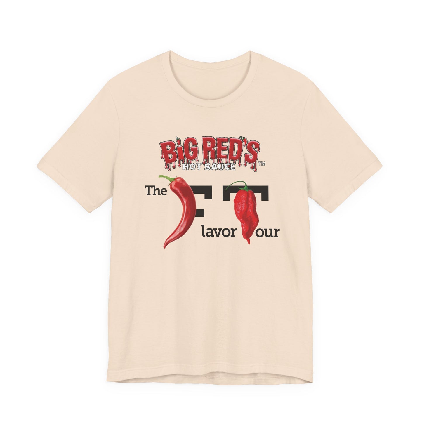 Big Reds Hot Sauce Flavor Tour Unisex T Shirt