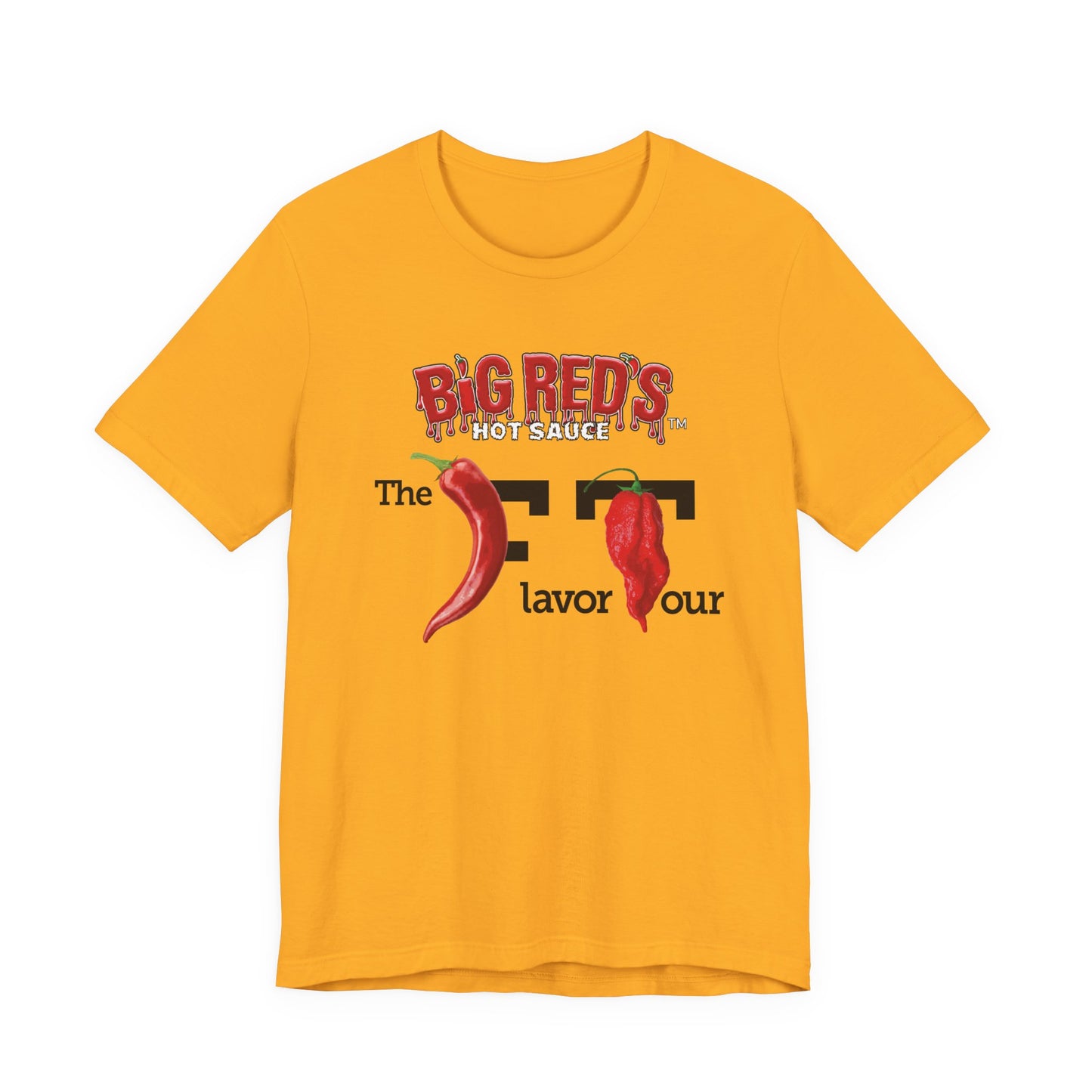 Big Reds Hot Sauce Flavor Tour Unisex T Shirt