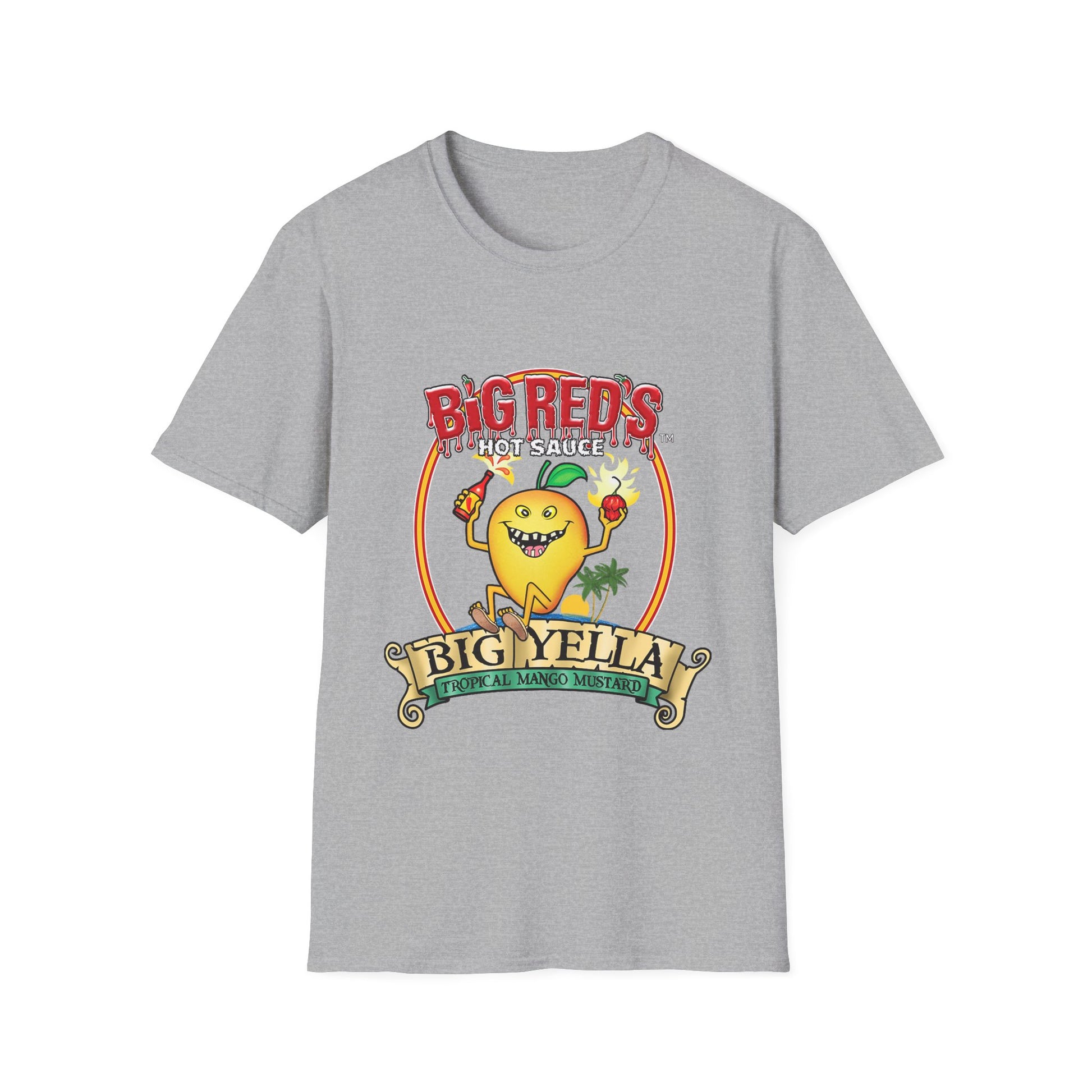 Big Yella T-Shirt - Big Reds Hot Sauce