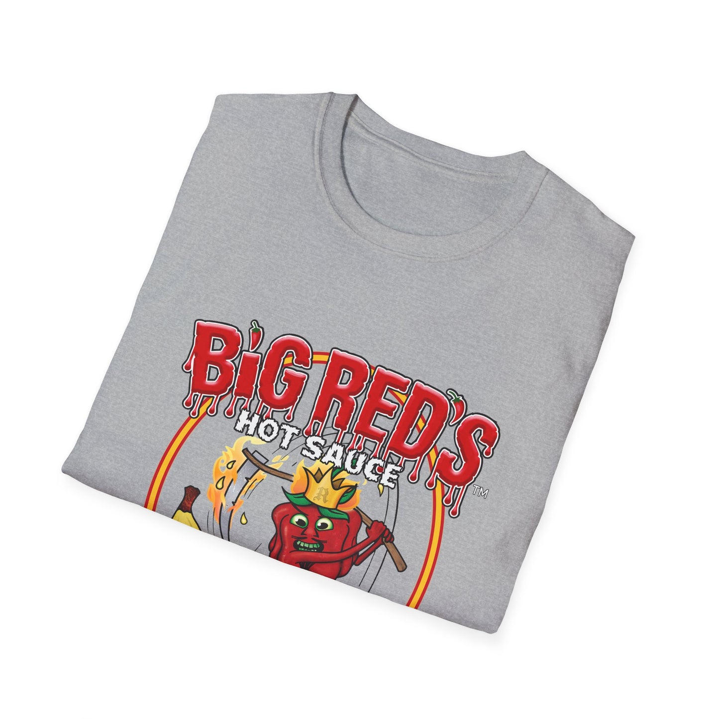 Banana Reaper Split T-shirt - Big Reds Hot Sauce