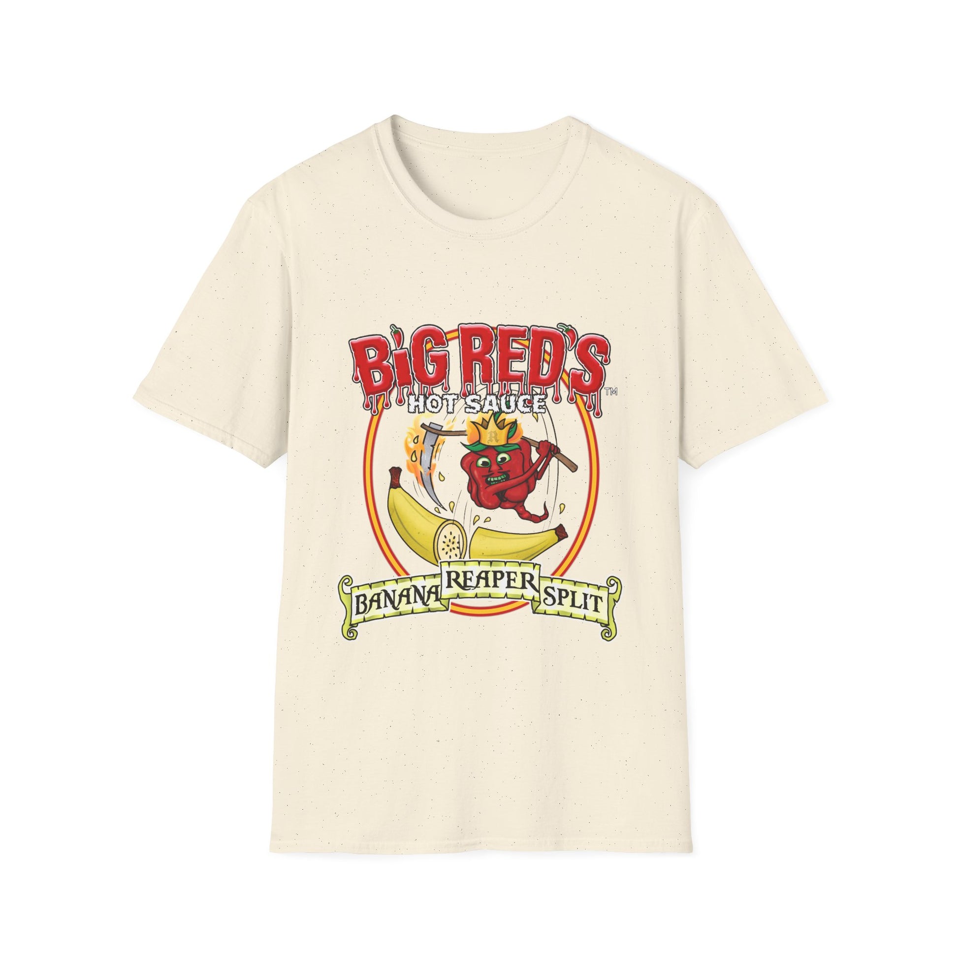 Banana Reaper Split T-shirt - Big Reds Hot Sauce