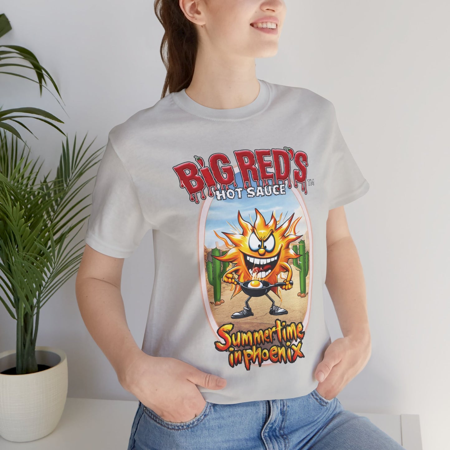 Big Red's Hot Sauce Summertime In Phoenix T-Shirt