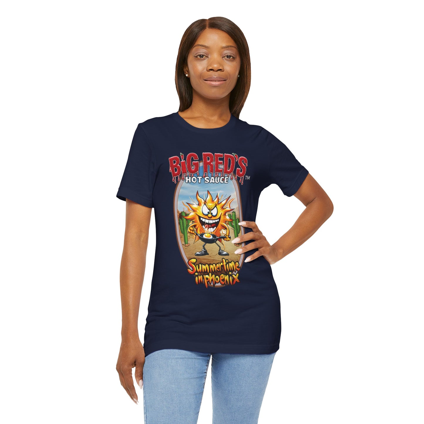 Big Red's Hot Sauce Summertime In Phoenix T-Shirt