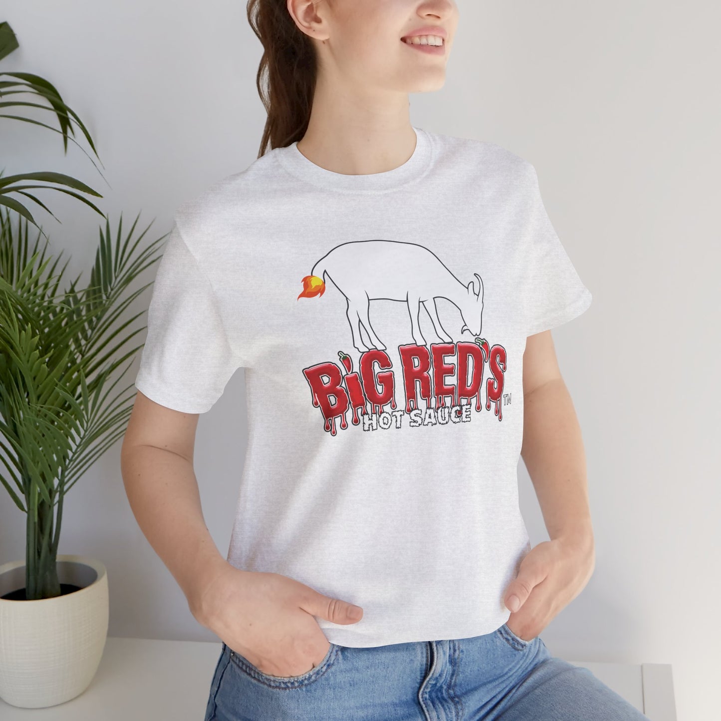 Big Red's Hot Sauce G.O.A.T. Tee