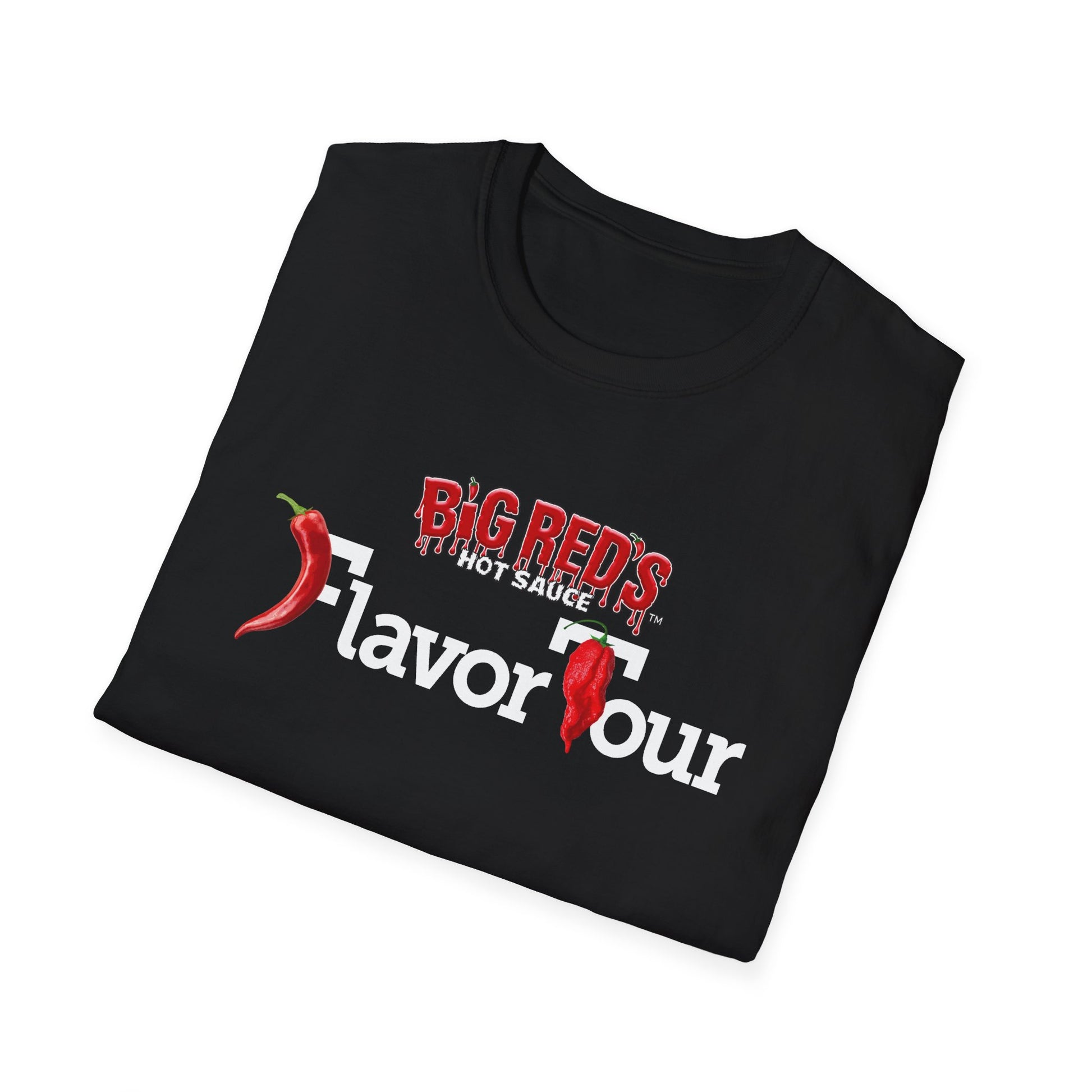 Big Red's World Famous Flavor Tour T-shirt - Big Reds Hot Sauce