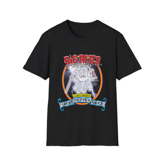 God's Wrath Ghost Pepper T-Shirt - Big Reds Hot Sauce