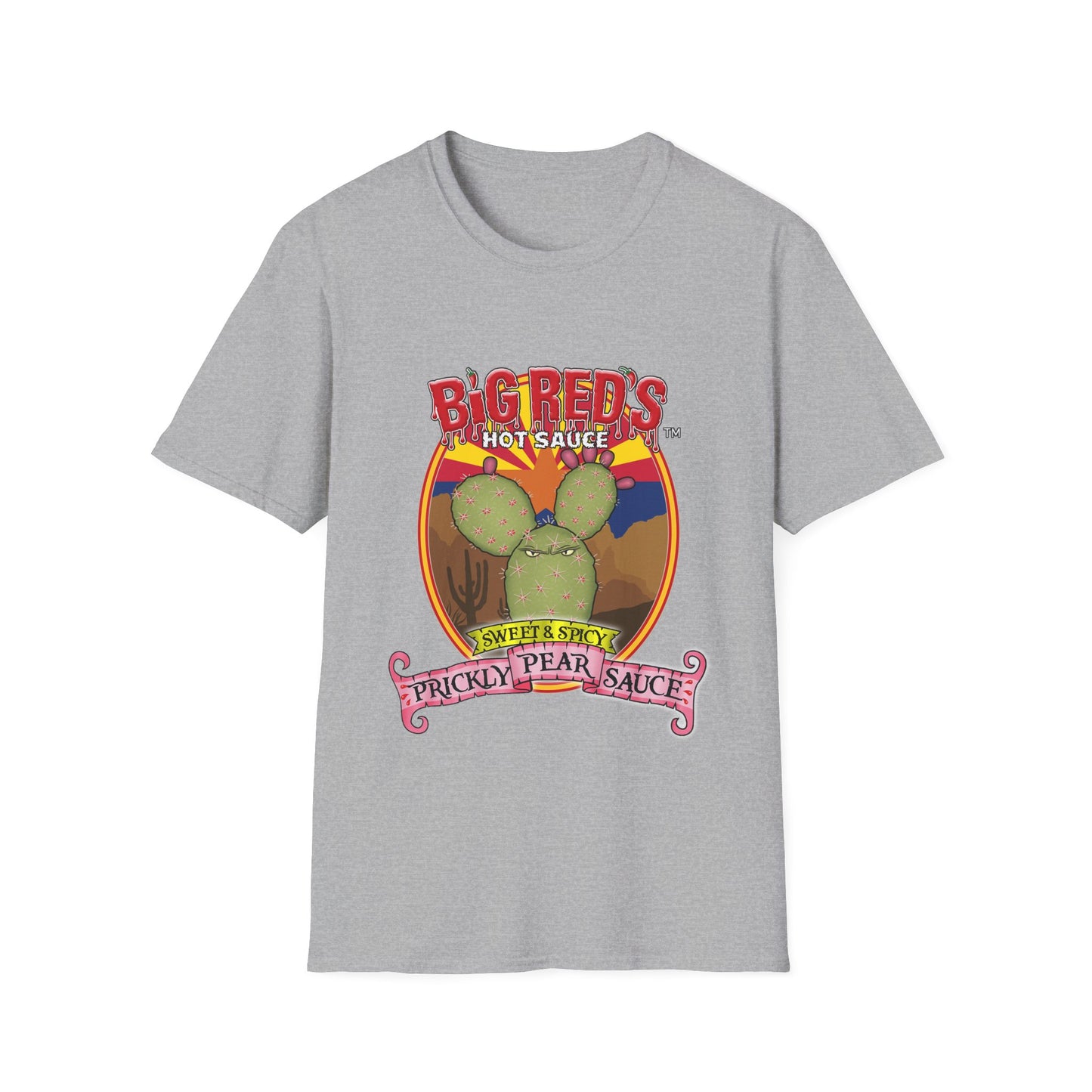 Prickly Pear T-shirt - Big Reds Hot Sauce