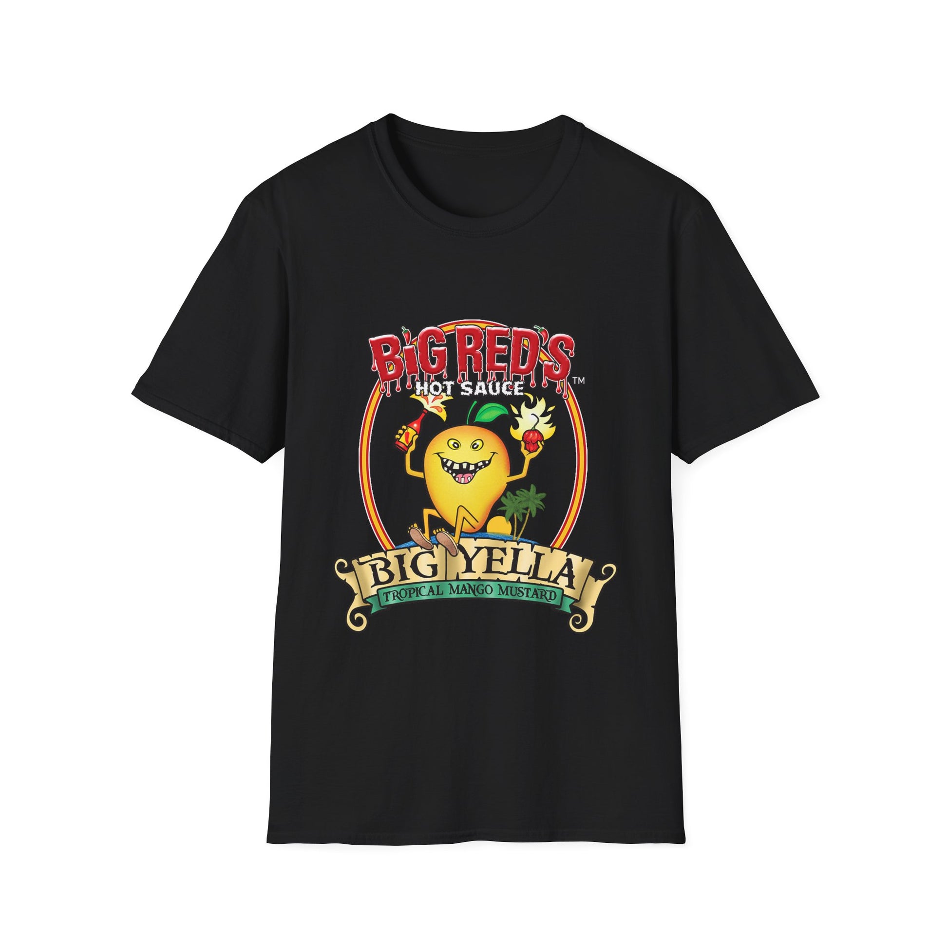 Big Yella T-Shirt - Big Reds Hot Sauce