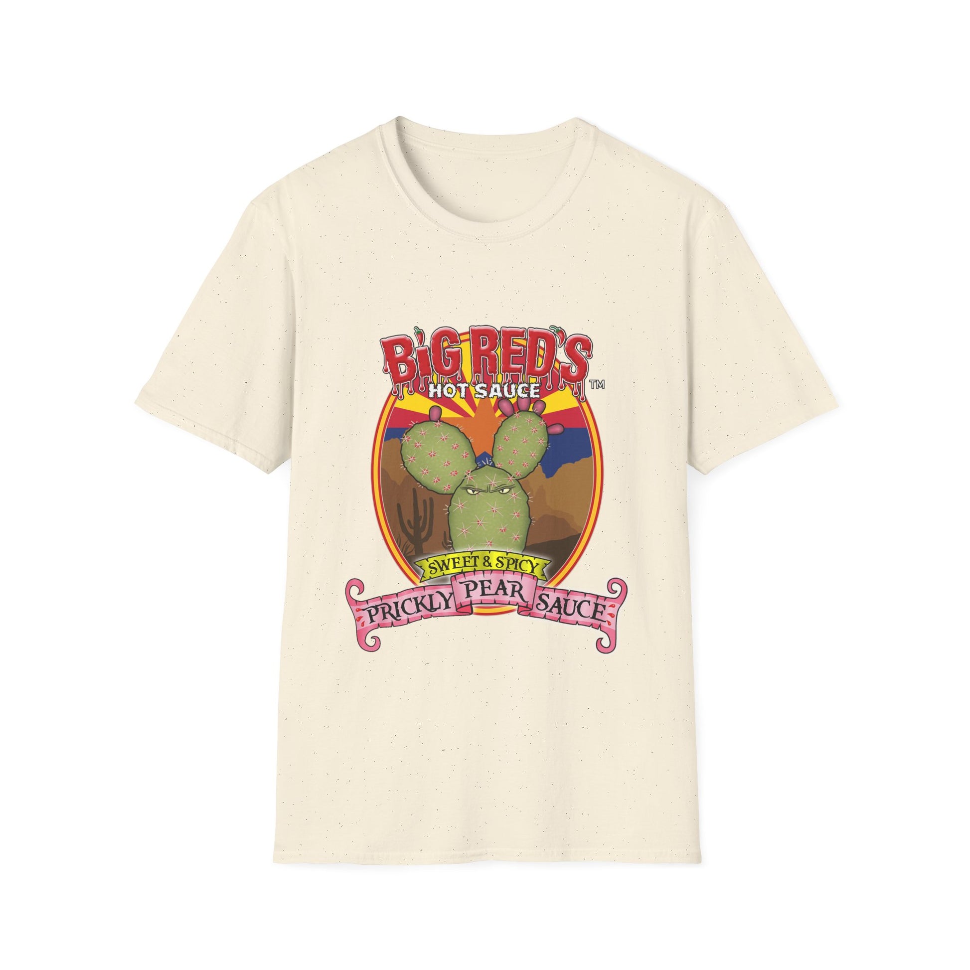 Prickly Pear T-shirt - Big Reds Hot Sauce
