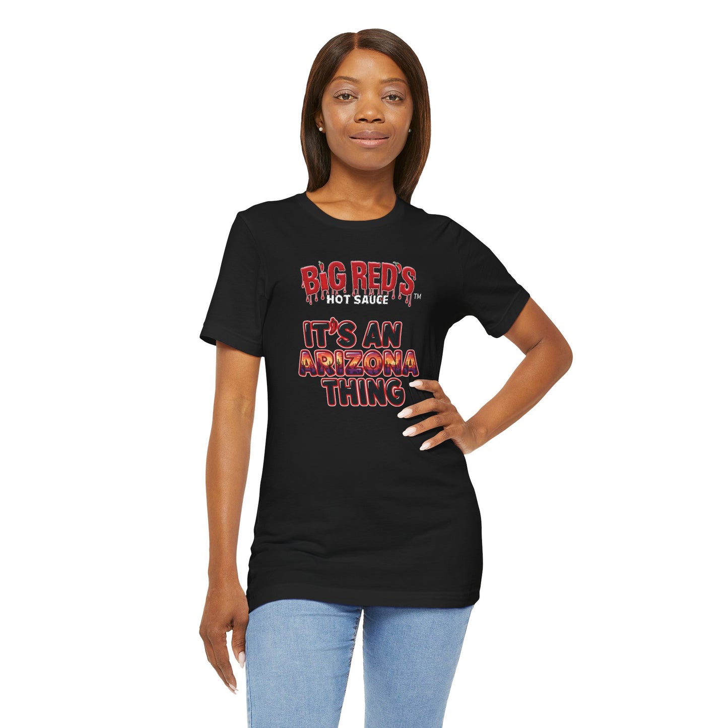Big Red's Hot Sauce Its An Arizona Thing Unisex  T Shirt