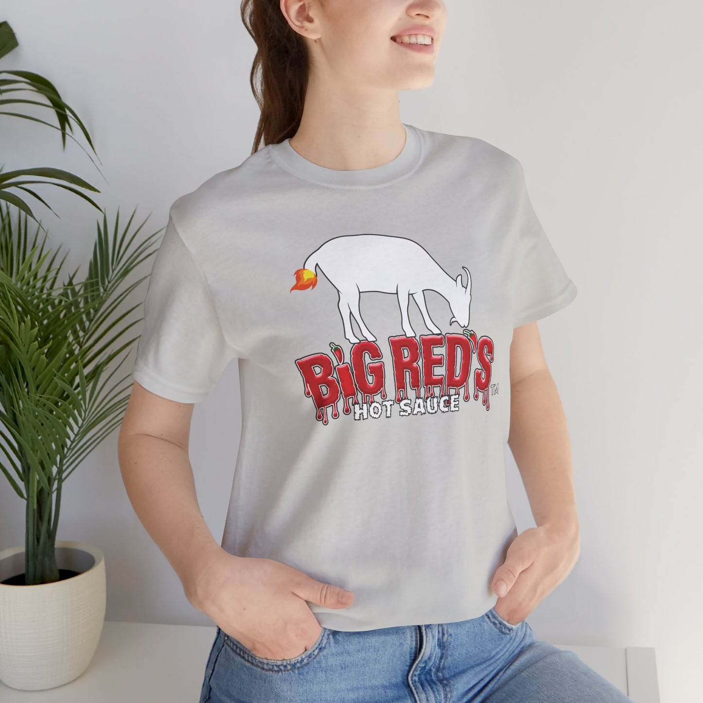 Big Red's Hot Sauce G.O.A.T. Tee