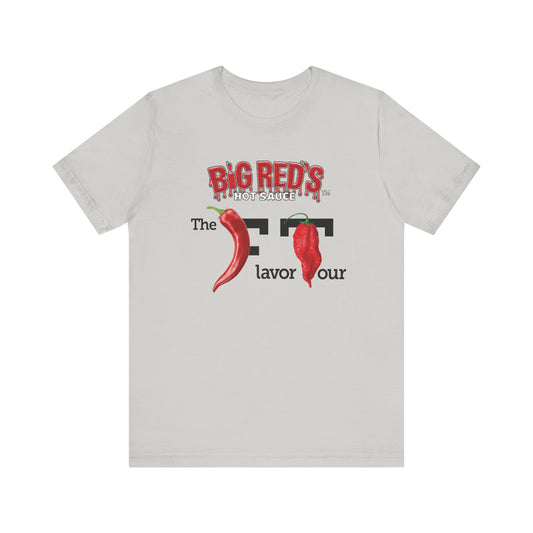 Big Reds Hot Sauce Flavor Tour Unisex T Shirt