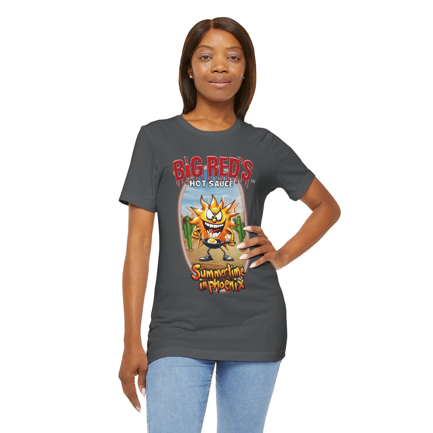 Big Red's Hot Sauce Summertime In Phoenix T-Shirt