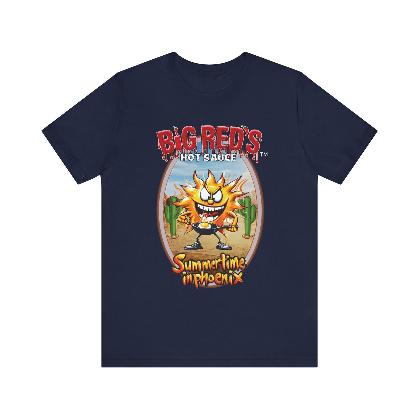 Big Red's Hot Sauce Summertime In Phoenix T-Shirt