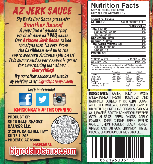 AZ Jerk Smother Sauce