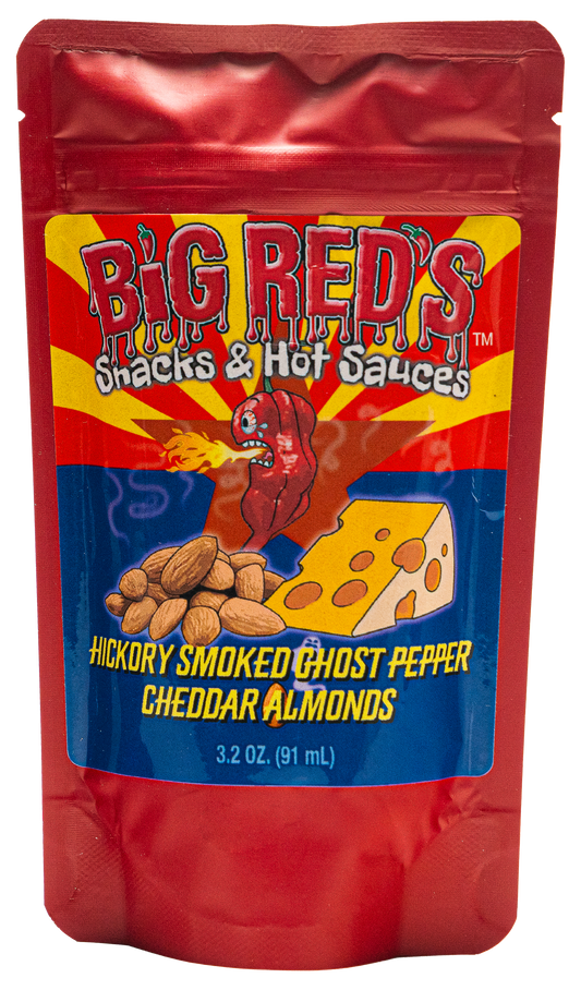 Hickory Smoked Ghost Pepper Cheddar Almonds