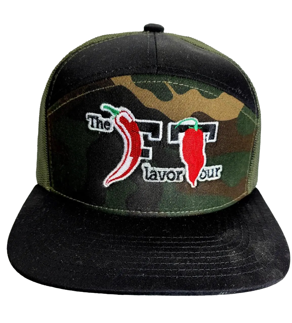 The Flavor Tour Hat - Big Reds Hot Sauce
